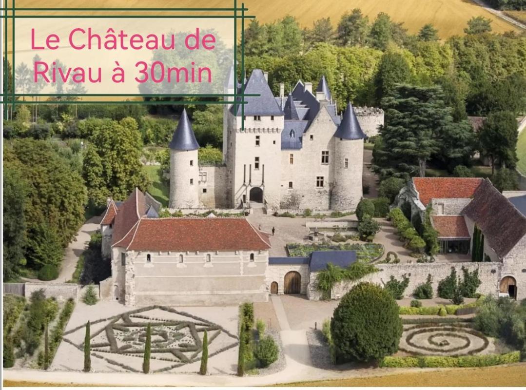 Gite De Charme Dans Un Cadre Calme Et Reposant Châtellerault Exterior photo